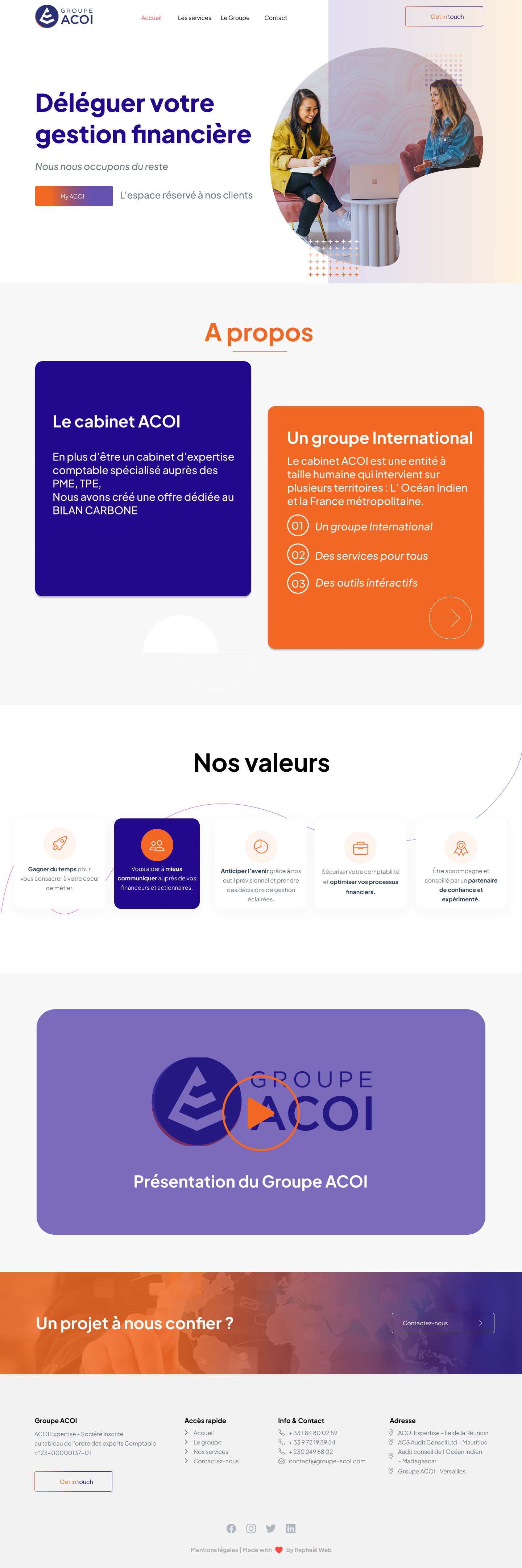 ACOI Group 2 Accueil