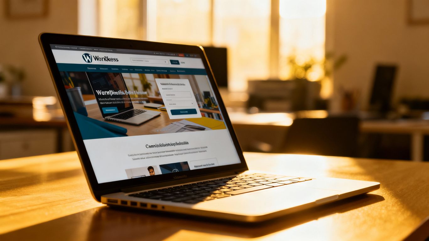 Thèmes WordPress gratuits : interface de site web moderne