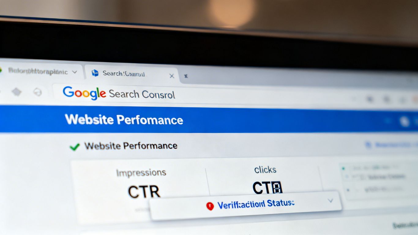 google search console wordpress : connecter et vérifier votre site